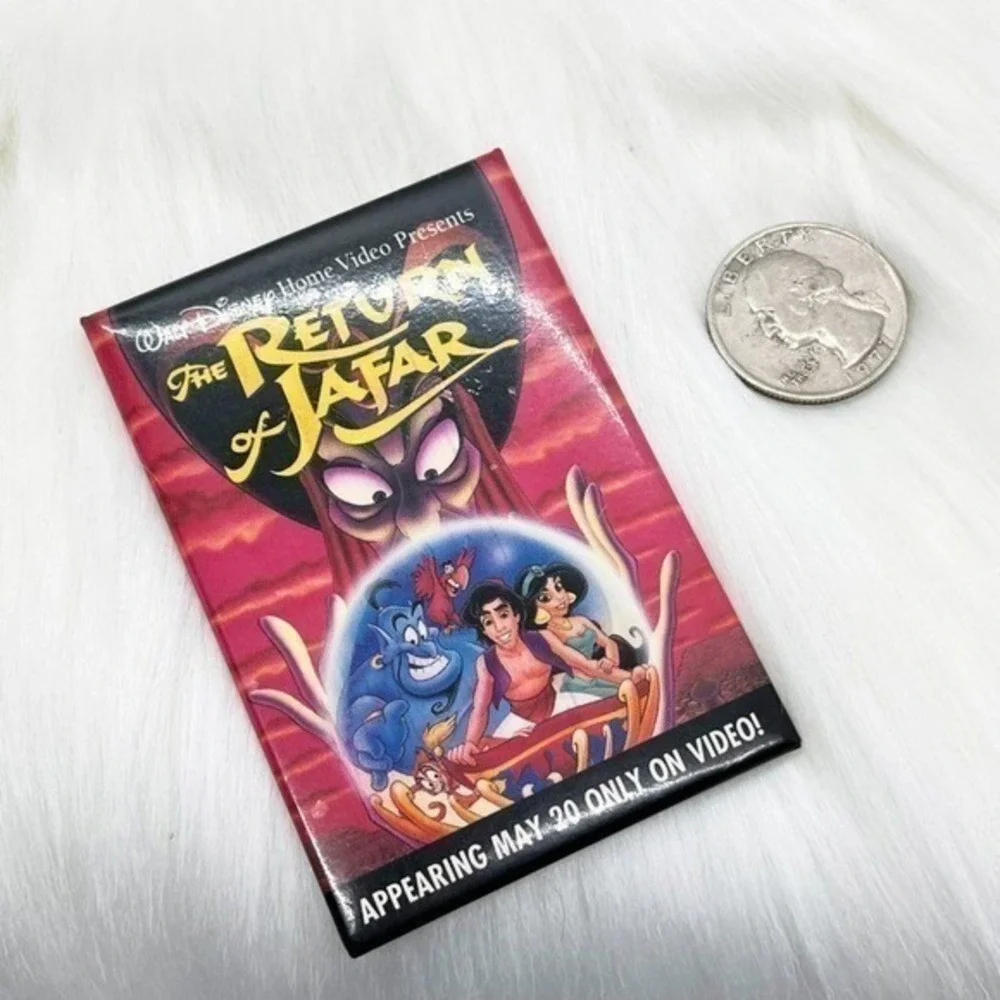 🔮 5/$25 Vintage 90s Disney Aladdin The Return of Jafar Pin